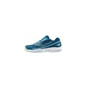 Tennisschoen Mizuno Men Break Shot 4 CC Moroccan Blue White Blue Glow-Schoenmaat 43