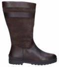 Dameslaars JJ Footwear Harrow Espresso Kuitmaat XXL-Schoenmaat 36