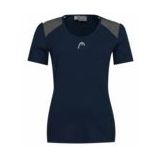 HEAD T-Shirt Club Tech Dames Blauw