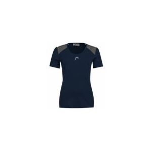 HEAD T-Shirt Club Tech Dames Blauw