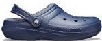 Crocs - Classic Lined Clog - Blauw - Sandaal
