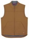 Dickies - Sherpa Lined Duck Vest - Bodywarmer - Bruin - Duck Canvas