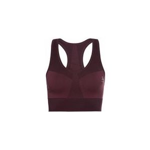 Sport BH Odlo Women Sport Bra Seamless Medium Winetasting-S