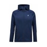 Peak Performance - Rider Essentials Midlayer Zip Hood - Blauw - Tussenlaag