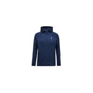 Peak Performance - Rider Essentials Midlayer Zip Hood - Blauw - Tussenlaag