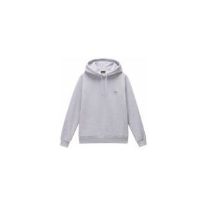 Napapijri - Grijze Dames Sweater Hoodie - Katoen