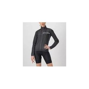 Fietsjack Castelli Women Squadra Stretch Jacket Light Black/Dark Gray-L