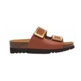 Scholl - Monterey - Slippers - Camel - Synthetisch - 2 Gespen