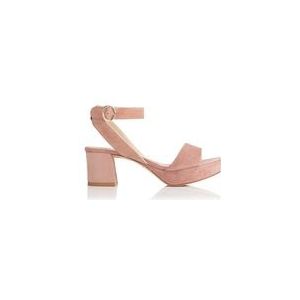 L.K. Bennett Alie Suede Dark Pink-Schoenmaat 39