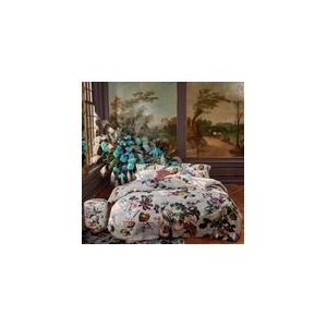 ESSENZA Fleur Dekbedovertrek Grijs - Lits-Jumeaux XL – 260x200/220 cm