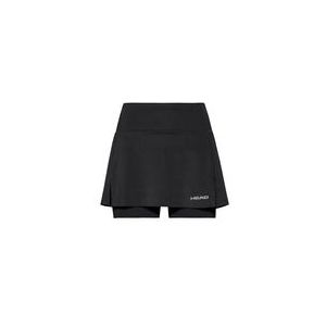 Tennisrok HEAD Girls Club Basic Black-Maat 152