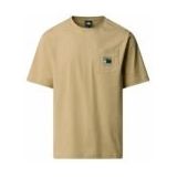 The North Face - Mountain Logo Relaxed S/S - T-shirt - Khaki Stone