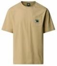 The North Face - Mountain Logo Relaxed S/S - T-shirt - Khaki Stone