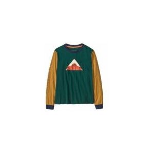Patagonia Kids L/S Graphic T-Shirt Trui (Kinderen |groen)