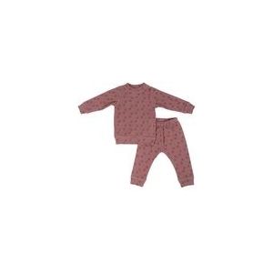 Babypyjama Lodger Sleeper Nomad Rib Rosewood-80