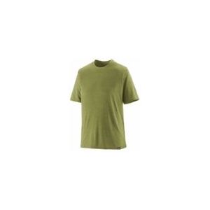 T Shirt Patagonia Men Cap Cool Daily Shirt Buckhorn Green / Light Buckhorn Green X/Dye-XS