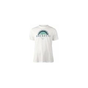 T-Shirt Brunotti Men Baye Snow-L