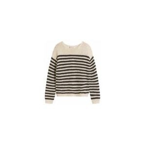 Marc O'Polo - Gebreide Damespullover - Gestreept - Katoenmix