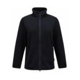 Peak Performance - Pile Zip Jacket - Vest - Zwart - 100% Gerecycled Polyester