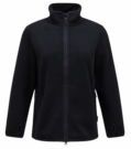 Peak Performance - Pile Zip Jacket - Vest - Zwart - 100% Gerecycled Polyester