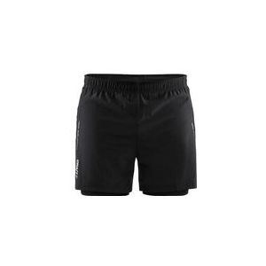 Sportbroek Craft Men Essential 2 In 1 Shorts Black