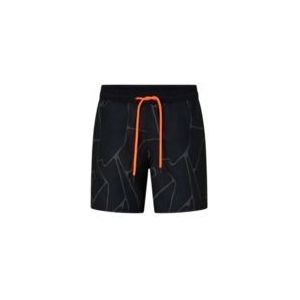 Zwembroek Bogner Fire + Ice Men Nelson2 Black Print-Maat 50