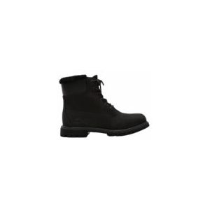 Timberland Women 6 Inch Premium Shearling Lined WP Black Nubuck-Schoenmaat 41,5