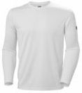 Ondershirt Helly Hansen Men Tech Crew LS 2.0 White-XXL