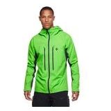 BLACK DIAMOND - Dawn Patrol Hybrid - Jas - Vibrant Green - Waterdicht 20.000 mm, Ademend 20.000 g/m2/24 uur