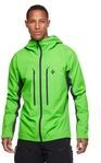BLACK DIAMOND - Dawn Patrol Hybrid - Jas - Vibrant Green - Waterdicht 20.000 mm, Ademend 20.000 g/m2/24 uur
