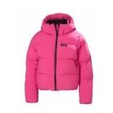 Ski jas Helly Hansen Junior Nora Short Puffy Jacket Dragon Fruit-Maat 176