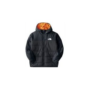 Jas The North Face Boys Reversible Perrito Jacket TNF Black Cone Orange-S