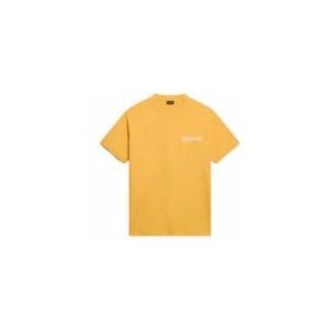 T-Shirt Napapijri Men S-Boyd Yellow Kumquat-XL
