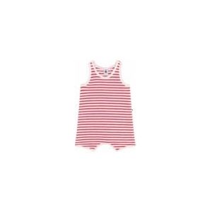 Petit Bateau - Short Playsuit - Babypakje - Marshmallow/Spi - 3 maanden