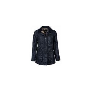 Jas Barbour Women Beadnell Wax Jacket Navy-20