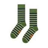 Happy Socks - Mini Stripe - Huissokken - Dark Green