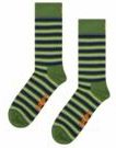 Happy Socks - Mini Stripe - Huissokken - Dark Green