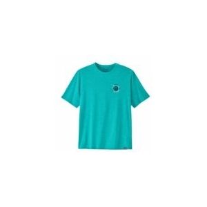 T Shirt Patagonia Men Cap Cool Daily Graphic Shirt Unity Fitz: Subtidal Blue X/Dye-L