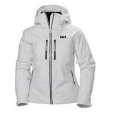 Ski Jas Helly Hansen Women Alphelia LitaLoft Jacket White