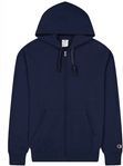 Trui Champion Men Embroidered Full-Zip Heavy Cotton Hoodie NVB-S