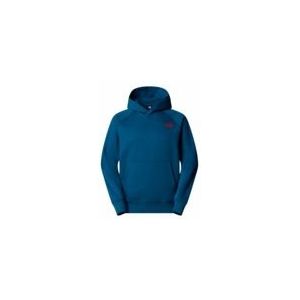 The North Face - Raglan Box NSE Hoodie - Mineral Ink/TNF Red