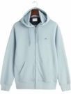 Vest GANT Men Sweat Zip Dove Blue