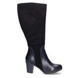 JJ Footwear - Brora - Dameslaars - Zwart - Leer/Suède