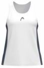 HEAD - Club - Tanktop - Royal White - 100% Polyester