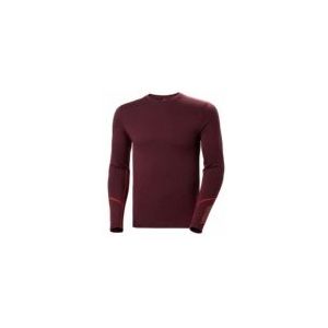 Ondershirt Helly Hansen Men Lifa Merino Midweight Crew Hickory-M