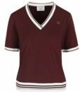 Vieux Jeu - Emilie Top - Tennisshirt - Burgundy