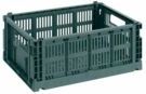 HAY - Colour Crate Medium - Opbergbox - Dark Green