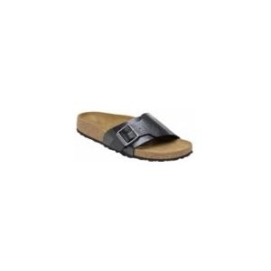 Slipper Birkenstock Women Catalina BS Birko-Flor Graceful Licorice Narrow-Schoenmaat 39