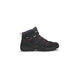 Wandelschoen Lowa Women Sirkos Evo GTX Mid Navy Burgundy-Schoenmaat 37,5