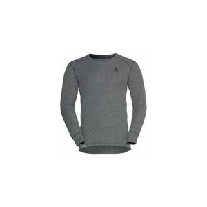 Ondershirt Odlo Men BL Top Crew Neck LS Active Warm Eco Odlo Steel Grey Melange-S